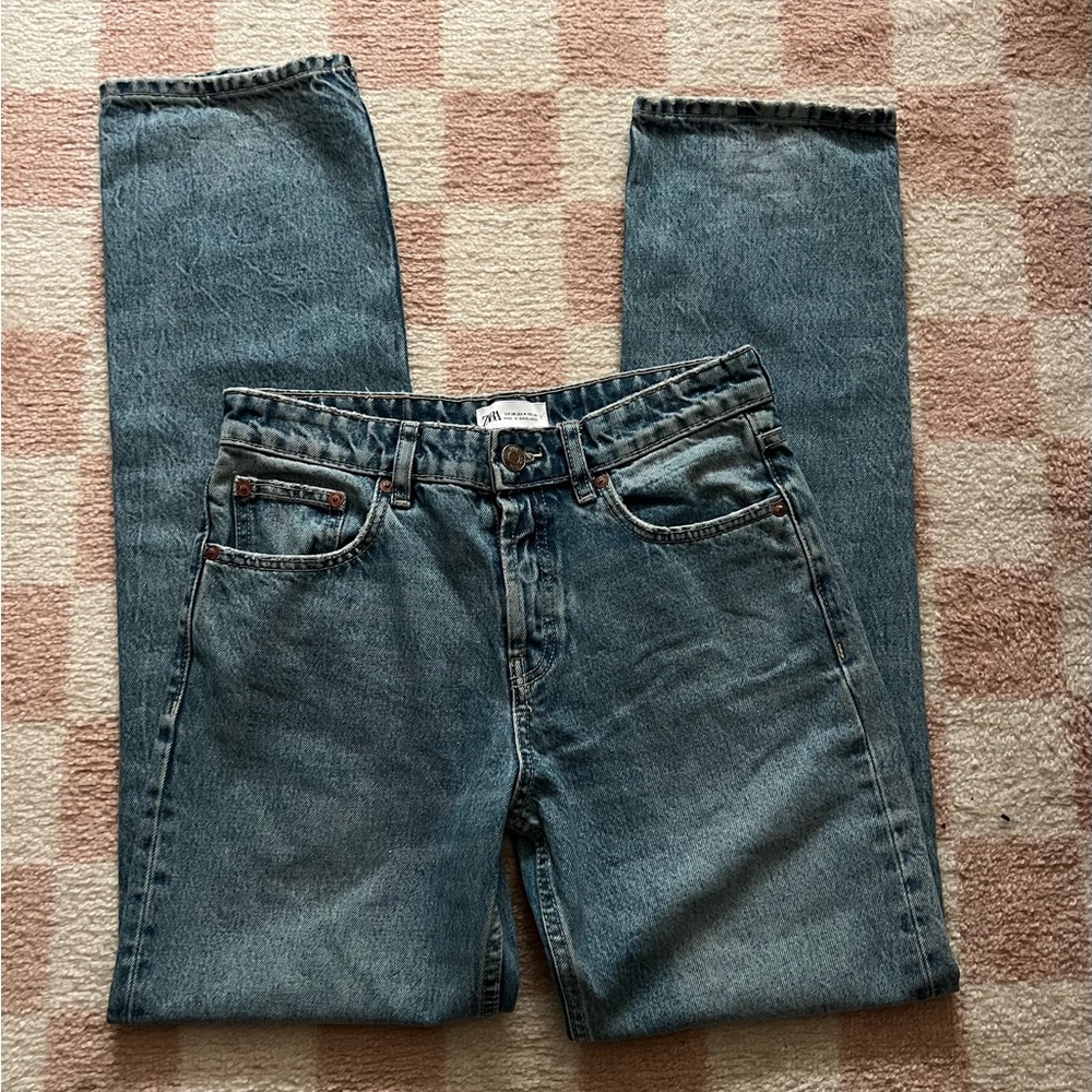 Zara mom jeans